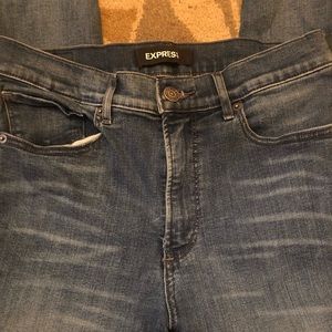 Express High-rise skinny jeans